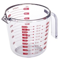 prepworks 刻度量杯 600ml, 1ml