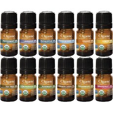 Cliganic 精油香薰組, 12入, 5ml