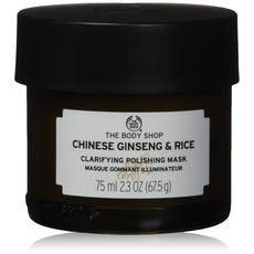 THE BODY SHOP 美體小舖 人蔘大米淨透亮白面膜, 75ml, 1罐