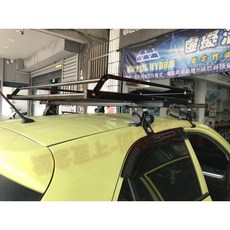小鳥的店 KIA kia morning 橫桿 車頂架 行李架 附認證 專用款 霧黑款 配件改裝, 黑色