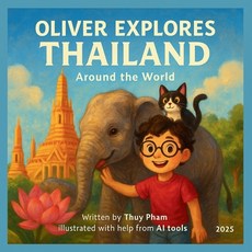 (英文圖書)Oliver explores Thailand 平裝版, Independently Published, 英文