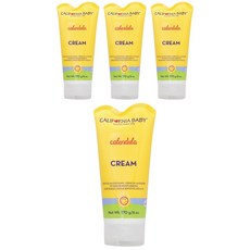 CALIFORNIA BABY 加州寶寶 孩童臉部身體用金盞花乳霜, 4條, 170g