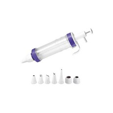 Wilton 惠爾通 Plus 裝飾形狀吊艙 8 件套, 1個, 紫+白