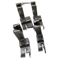 永昇縫紉 工業車用壓線壓腳(YS)品牌，工業縫紉機壓腳配件，提升縫紉效率, 銀色, 1個