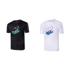 VICTOR 勝利 3D羽球場圖案上衣