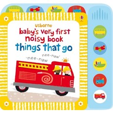 Baby's Very First Noisy Book Things That Go Board Books, Usborne Books, 英文, 9781805071525