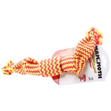 MAMMOTH 狗牙線咀嚼糖果纏繞繩玩具帶吱吱聲, 1個, 隨機發貨