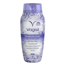 Vagisil 女性私密處清潔乳 紫丁香味, 1個, 354ml