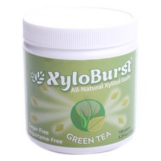 Focus NUTRITION 肉桂味木糖醇口香糖 100入, 150g, 1罐, Green Tea