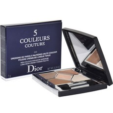 Dior 5 Cleur Couture 高色系眼影衣櫥長效膏狀粉餅眼影盤 7g, 1個, 649裸色連衣裙