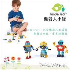 Tender Leaf 機器人小隊 積木玩具 益智玩具, Multicolor