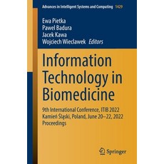 (英文圖書) Information Technology in Biomedicine: 9th International Conference Itib 2022 Kamień &#... 平裝版, Springer, 英文
