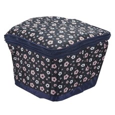 雙層印花自行車前籃罩, 1個, 花