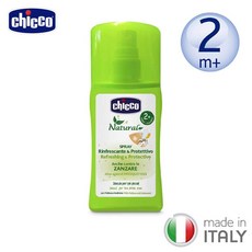 CHICCO 草本防蚊噴液100ml，寶寶適用，天然草本配方，溫和驅蚊