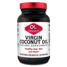 OLYMPIAN LABS 初榨椰子油軟膠囊, 60件