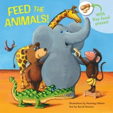 (英文圖書)Feed the Animals! Board Books, Kane/Miller Book Publishers, 英文, 厚紙板書