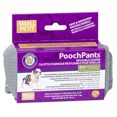 POOCH PAD 袋褲可重複使用狗尿布, 1個, S, 1入