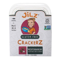 Jilz Gluten Free 無麩質餅乾 地中海風味, 1盒, 156g