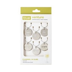 ture Venture國際葡萄酒飲料杯, 6入, 銀