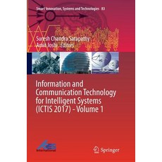(英文圖書) Information and Communication Technology for Intelligent Systems (Ictis 2017) - Volume 1 平裝版, Springer, 英文