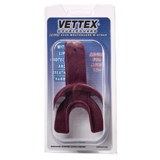 Vettex 帶 Betex 雙保護 Ac25 喉舌帶, 栗色