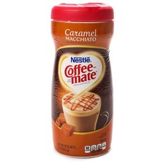 Coffee mate 咖啡伴侶 焦糖瑪奇朵風味奶精粉, 425.2g, 1罐, 1罐
