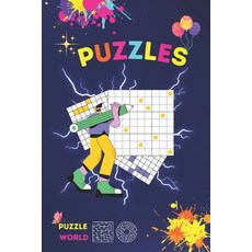 (英文圖書)Puzzle Town Awesome puzzle activity Book For Kids Age 4-10: Mind Bending Adventu... 平裝版, Independently Published, 英文