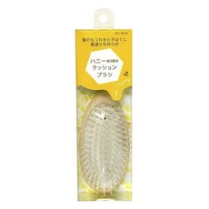 IKEMOTO 池本刷子 Du-Boa蜂蜜順髮橢圓小髮梳 HO600, 1個, 黃色的