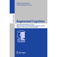 (英文圖書) Augmented Cognition: 13th International Conference AC 2019 Held as Part of the 21st Hci Int... 平裝版, Springer, 英文