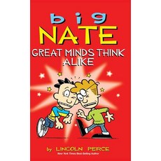 (英文圖書)Big Nate: Great Minds Think Alike 精裝版, Andrews McMeel Publishing, 英文