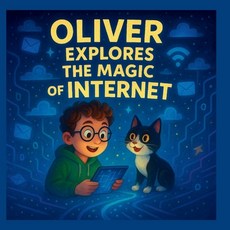 (英文圖書)Oliver Explores The Magic of Internet 平裝版, Independently Published, 英文