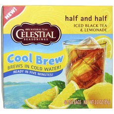 CELESTIAL SEASONINGS 詩尚草本 無麩質檸檬紅茶茶包 40入, 1個, 85克