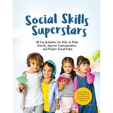 (英文圖書) Social Skills Superstars: Boost Confidence and Build Strong Social Skills with Engaging Exerc... 平裝版, Books of Pamex, 英文
