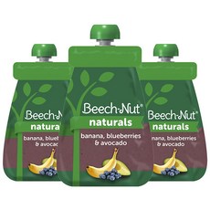 BeechNut 果昔 99g, 香蕉藍莓酪梨口味, 3包