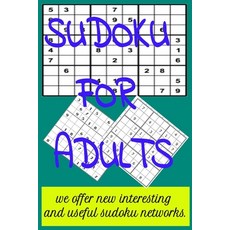 (英文圖書)Sudoku For Adults: SUDOKU puzzle book interesting and useful for adults 平裝版, Independently Published, 英文