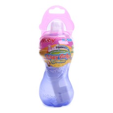 Nuby 易握防漏壺嘴杯 300ml, 1個, 藍色