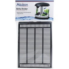 AQUEON 鬥魚魚缸隔板配件, 黑色, 1個