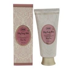 SABON 玫瑰茶語絲綢身體乳液, 1條, 200ml