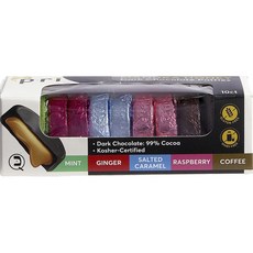 PRI 黑巧克力 薄荷 薑味 海鹽焦糖 覆盆子 咖啡 10入, 1個