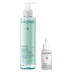 CAUDALIE 歐緹麗 葡萄籽三合一潔膚水, 200ml, 1瓶 (+R.LUX 歐緹麗葡萄蔓極致亮白精華液)