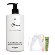 시슬리화장품 빠르퓌메 두쉬 에 벵 샤워젤 이지아, 250ml, 1개 (+시슬리 3종 사은품 증정)