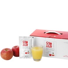 청송사과즙 프리미엄 사과즙 [오늘사과하세요], 30팩, 120ml