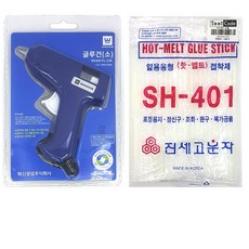 WHASHIN 10w 小型熱熔膠槍 + 80入膠條組, 1個