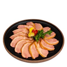 유황먹인 훈제오리 슬라이스 1kg, 1개