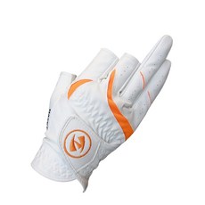 Hacker's釣魚手套 JSF-144, 白色的