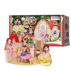(선물완구) 미미월드 사과파이굽는 백설공주미미 숲속오두막, 1개