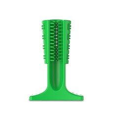 키키펫 브러싱 스틱 반려견 칫솔 M, 블랙, 1개