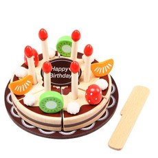 Todolibro 木製生日蛋糕玩具組