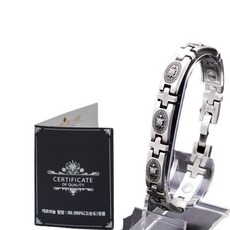 Dream Rose 龜甲紋白金鍺手鍊, 1個