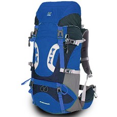 GRAT 登山背包 PHOENIX 60L + 防水罩, 深藍色